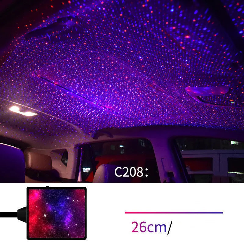 Star Light Projector Party Lights USB LED Light Interior Lighting LED Interior Car Lights Starry Sky Galaxy Night Lights tableandwalllamps