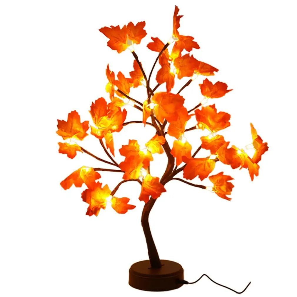 LED Table Lamp Maple Tree USB Fairy Night Lights For Christmas Wedding Parties Home Decoration tableandwalllamps