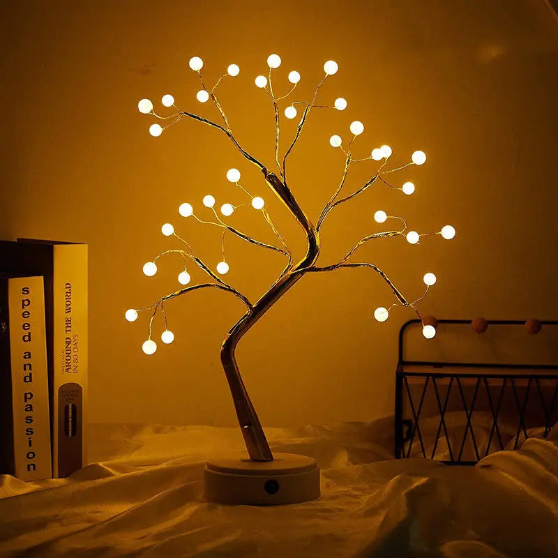 Desktop Light Tree Christmas New Year New Year Decoration tableandwalllamps