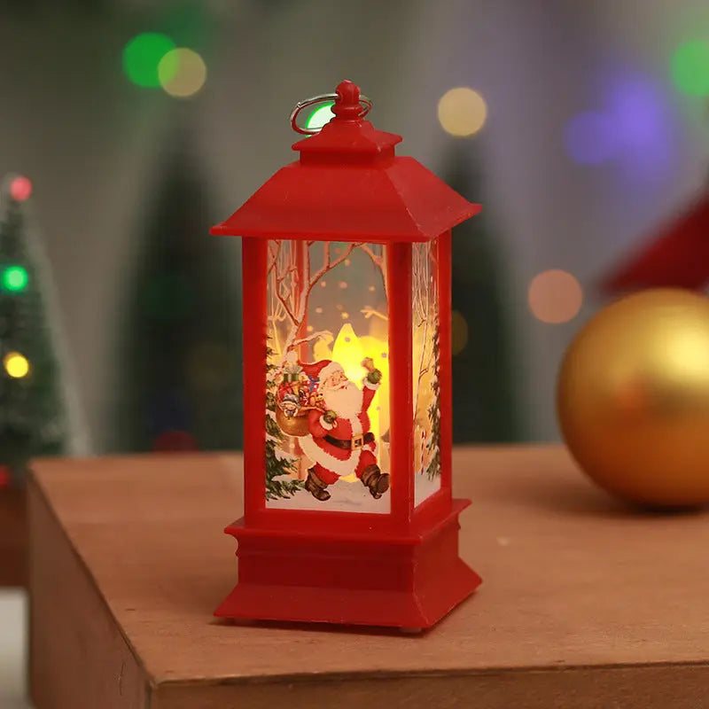 Christmas Decorations Flame Candlestick Lamp tableandwalllamps