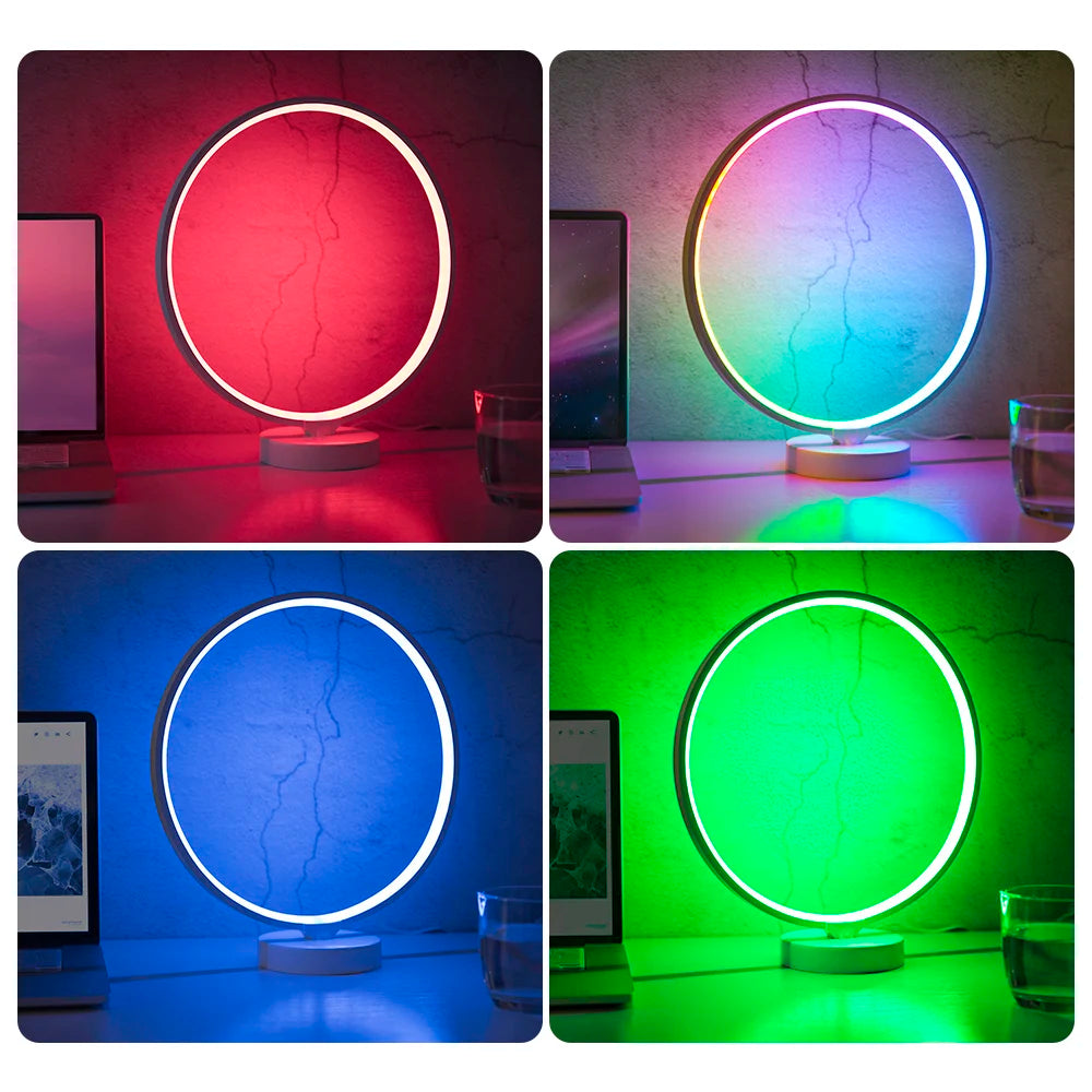 Creative LED Night Light With Remote Control 6 Modes Mood Lights for Bedroom Living Room Bedside Table Lamp Christmas Decorative tableandwalllamps