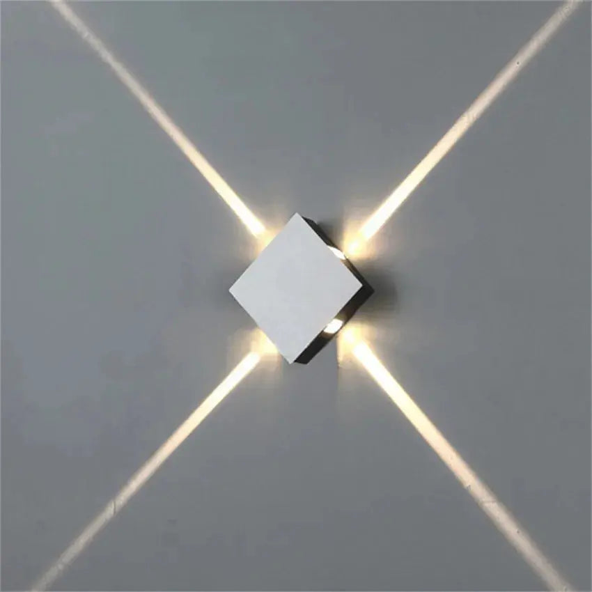 Led Wall Lamp Bedside Lamp Bedroom Living Room Wall Lamp Modern Simple Creative Corridor Hotel Cross Star Wall Lamp tableandwalllamps