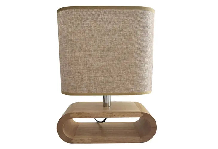 Nordic wood base table lamp cloth lampshade table lights for living room bedroom bedside desk lamp reading lights fixture E27 tableandwalllamps