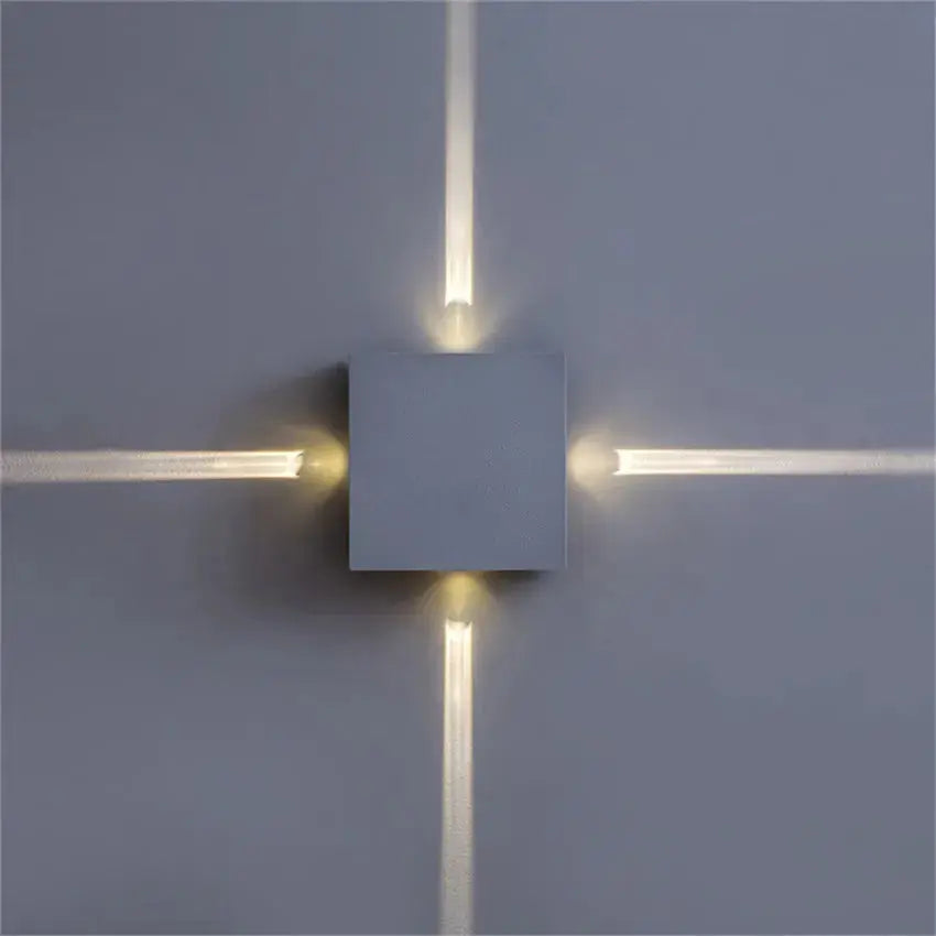 Led Wall Lamp Bedside Lamp Bedroom Living Room Wall Lamp Modern Simple Creative Corridor Hotel Cross Star Wall Lamp tableandwalllamps