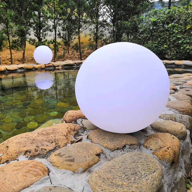 Waterproof LED Garden Ball Light landscape lighting deco jardin exterieur Outdoor Party Wedding bar piscina Floating Lawn Lamps tableandwalllamps