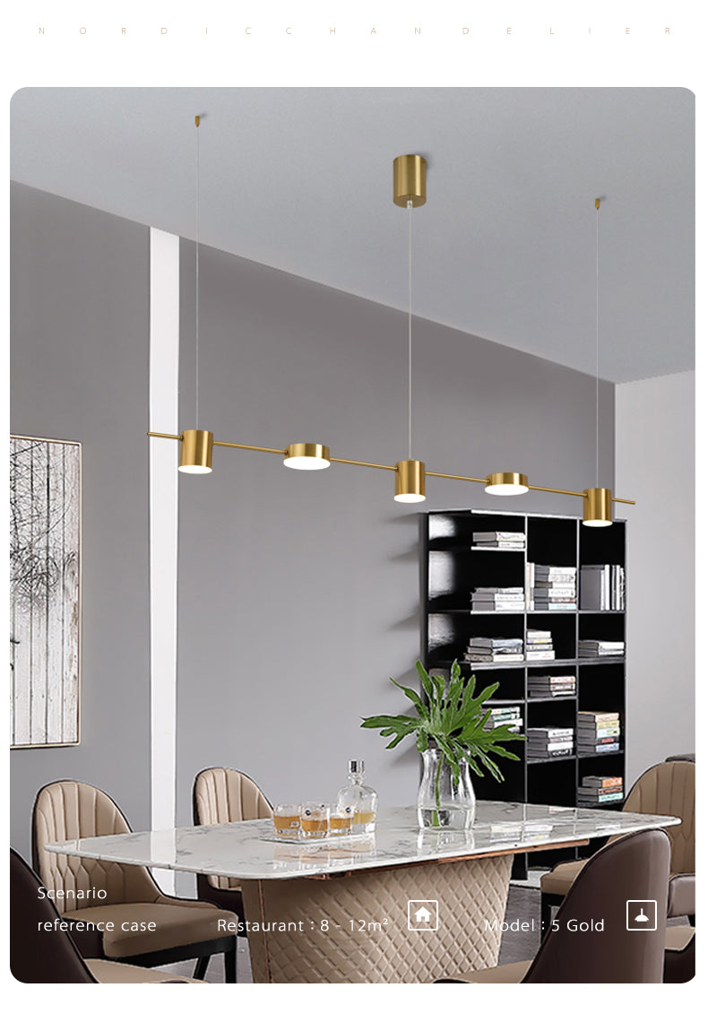 Modern Led Living Room Chandeliers Dining Table Ceiling Chandelier Kitchen Hanging Light Fixture Dimmable Indoor Lighting Lamp