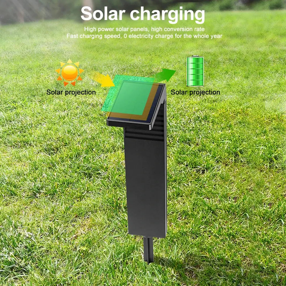 Solar Lights Outdoor Garden Decoration LED Solar Landscape Lights Waterproof Pathway Bollard Lawn Lights Yard Walkway Warm/White tableandwalllamps