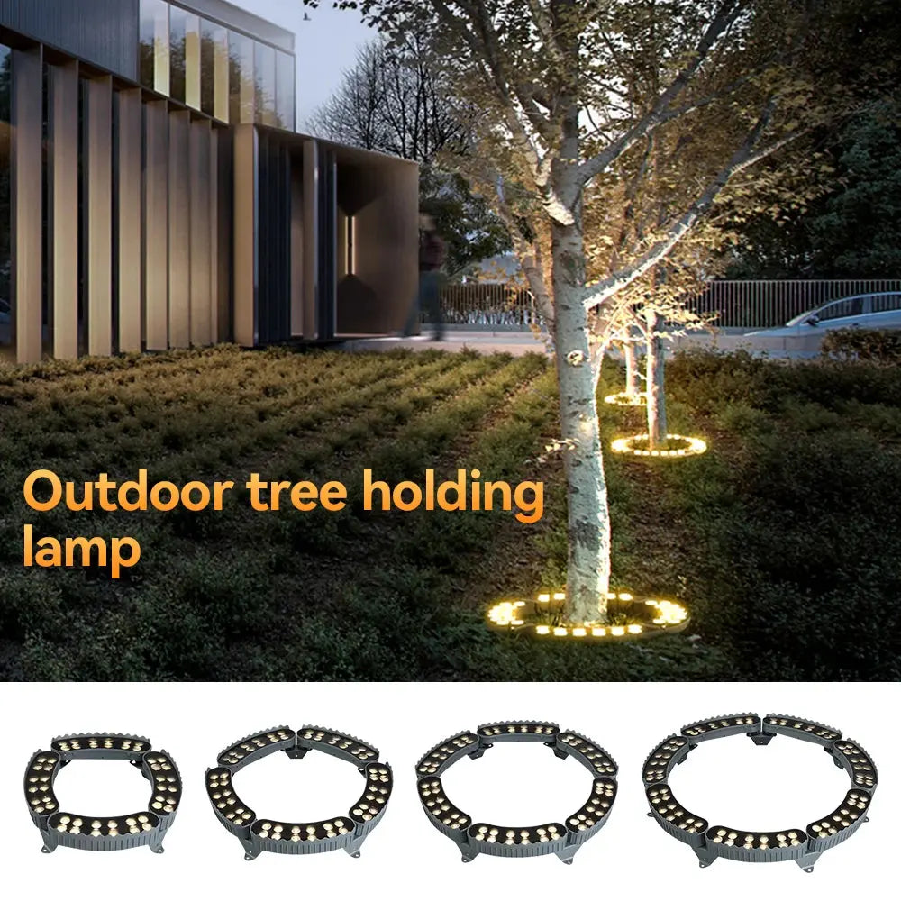 LED Outdoor Tree Spot Light LED Wall Washer Aluminum RGB IP65 Can be used outdoors under large trees and cylindrical cones tableandwalllamps