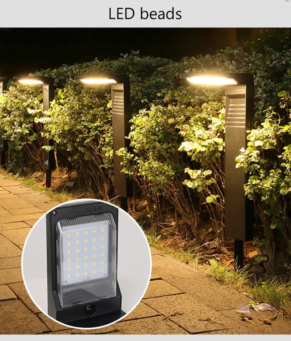 Super Bright Solar Pathway Lights Waterproof Lights LED Landscape Lightings for Yard Lawn Patio Driveway Sidewalk Walkway Garden tableandwalllamps