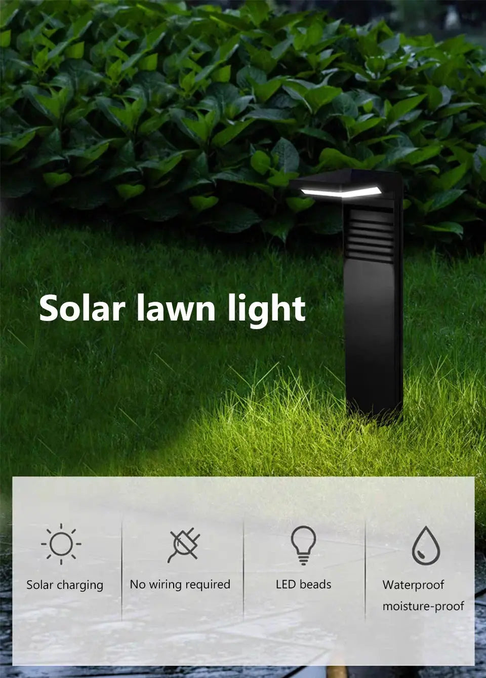 Super Bright Solar Pathway Lights Waterproof Lights LED Landscape Lightings for Yard Lawn Patio Driveway Sidewalk Walkway Garden tableandwalllamps