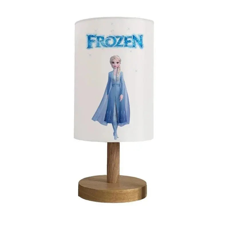 Frozen Elsa Anna Creative Home Bedroom Bedside Night Lamp Children's Eye Protection Table Lamp Desktop Decoration Ornament Gift tableandwalllamps