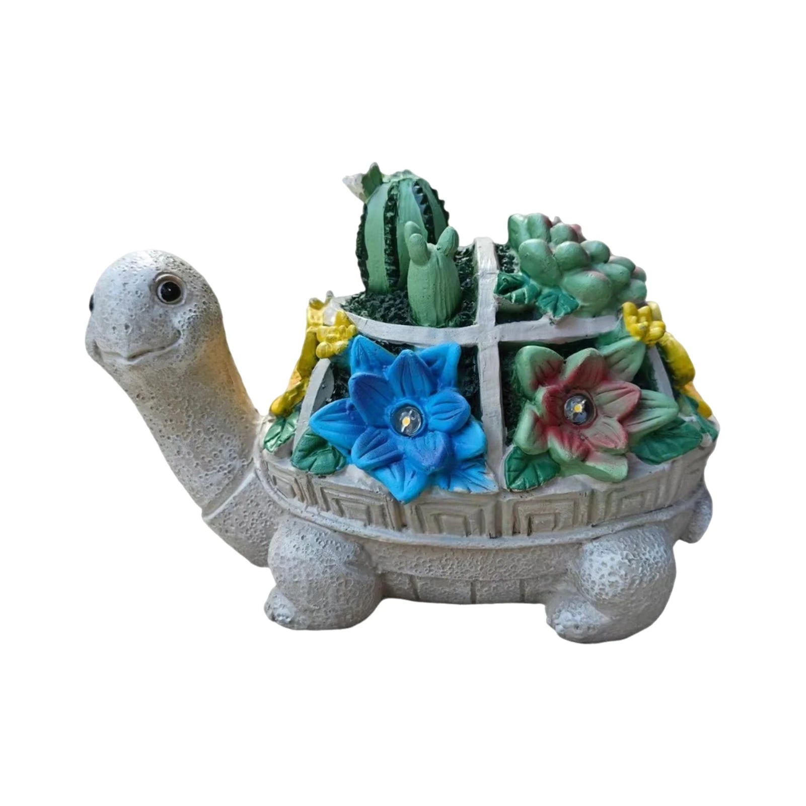 Handicrafts Turtle Garden Ornament With Solar Night Light Outdoor Decor Solar Night Light Ornaments tableandwalllamps