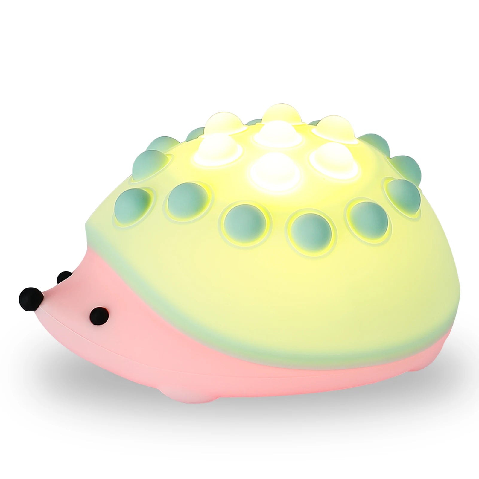 Office Decompression Toy Night Light Cute Hedgehog Colorful Eye Protection Baby Bedroom Nursing Lamp Creative Gift Child Friend tableandwalllamps