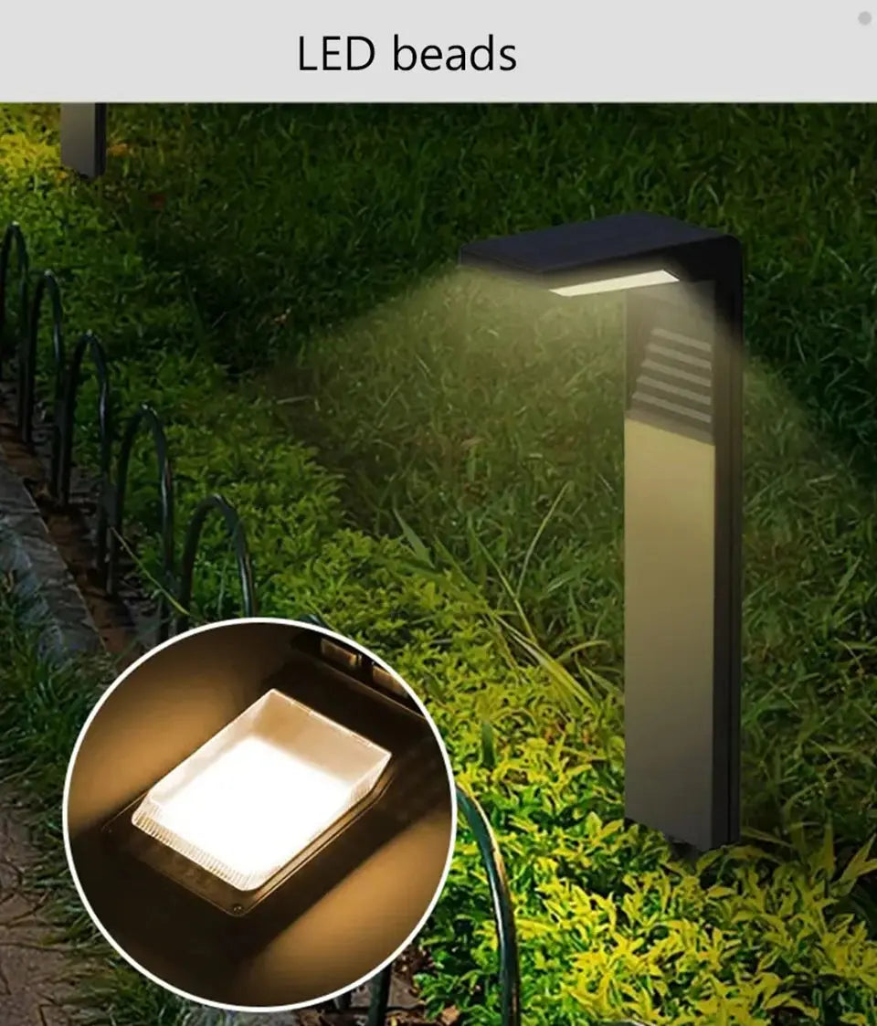 Super Bright Solar Pathway Lights Waterproof Lights LED Landscape Lightings for Yard Lawn Patio Driveway Sidewalk Walkway Garden tableandwalllamps