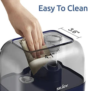 Sejoy Humidifiers for Bedroom Large Room 5L Quiet Ultrasonic Warm & Cool Mist Humidifier tableandwalllamps