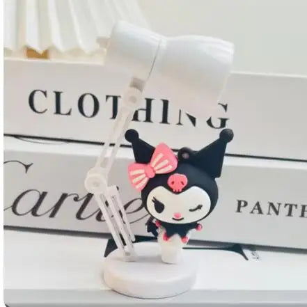 Anime Sanrio Hello Kitty Kuromi Cinnamoroll Melody Night Light Glowing Children Toy Bedside Lamp Kawaii Cute Kids Birthday Gift tableandwalllamps