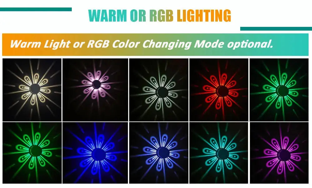 2pcs Fence Lights Outdoor Solar projects Beautiful Patterns ABS Black RGB WW LED Solar Lamp Waterproof for Festive Decorations tableandwalllamps