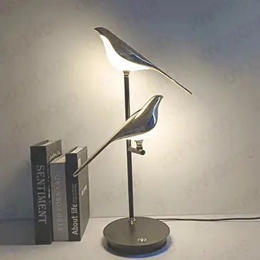 Modern LED table lamp Magpie bird model Reading lamp indoor lighting bedroom bedside living room for home decor desk lights tableandwalllamps