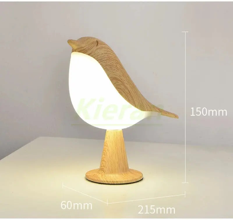 Modern Simple Magpie Led Desk Light Bedroom Study Bedside Lamp Living Room Decorate Touch Bird Floor Lamps Car Aromatherapy Lamp tableandwalllamps