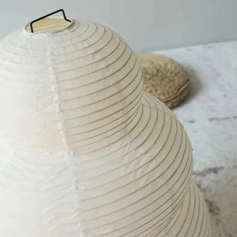 Japanese-style LED Rice Paper Table Lamp, Noguchi Three-tone Light Eye Protection Japanese Lamp, Living Room, Hotel Bedroom, Bed tableandwalllamps