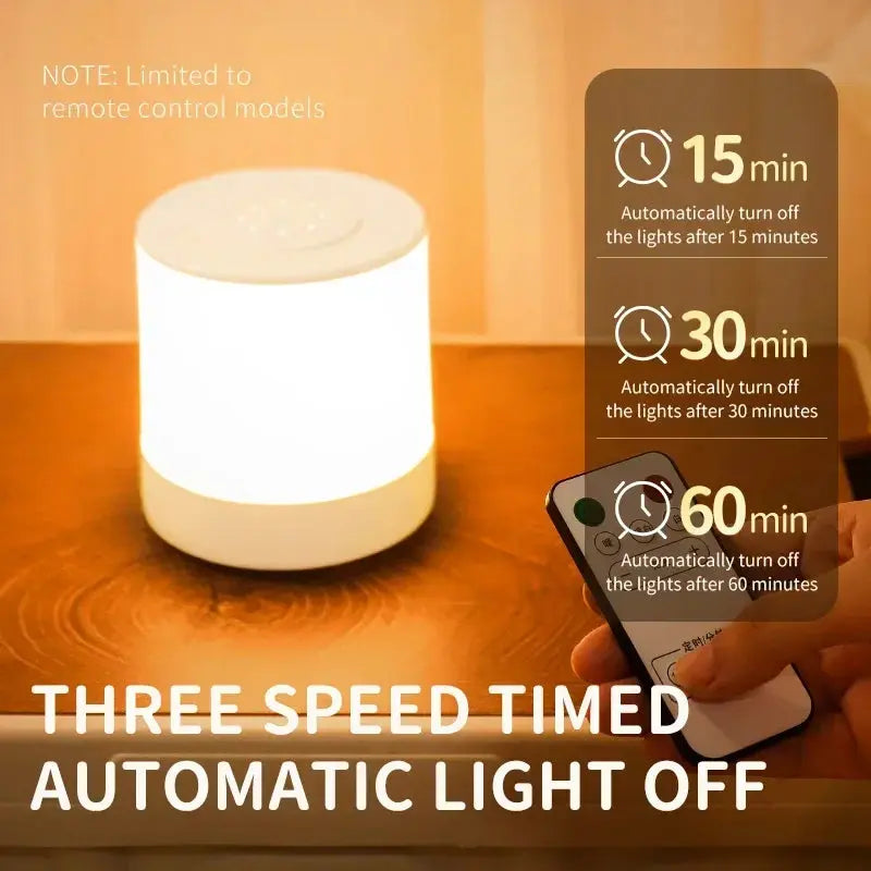 Xiaomi Bedside Led Night Lights Dimmable Charging Desktop Night Lamps Bedroom  Lighting Decoration Touch Reading Table Lamps tableandwalllamps