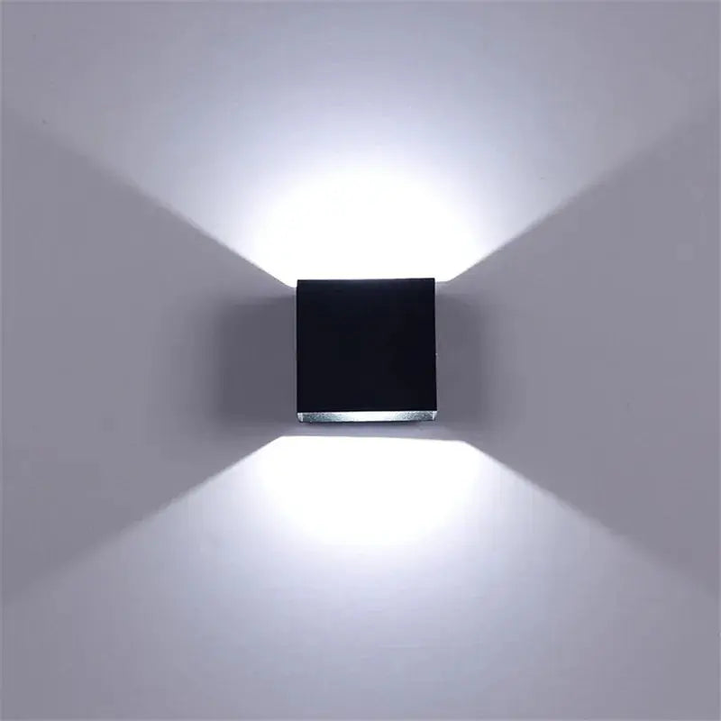 Indoor Wall Lamp Living Room Bedside Stair Light Aluminium Waterproof IP65 Balcony Sconce LED Wall Light Porch Lamp for Deco tableandwalllamps