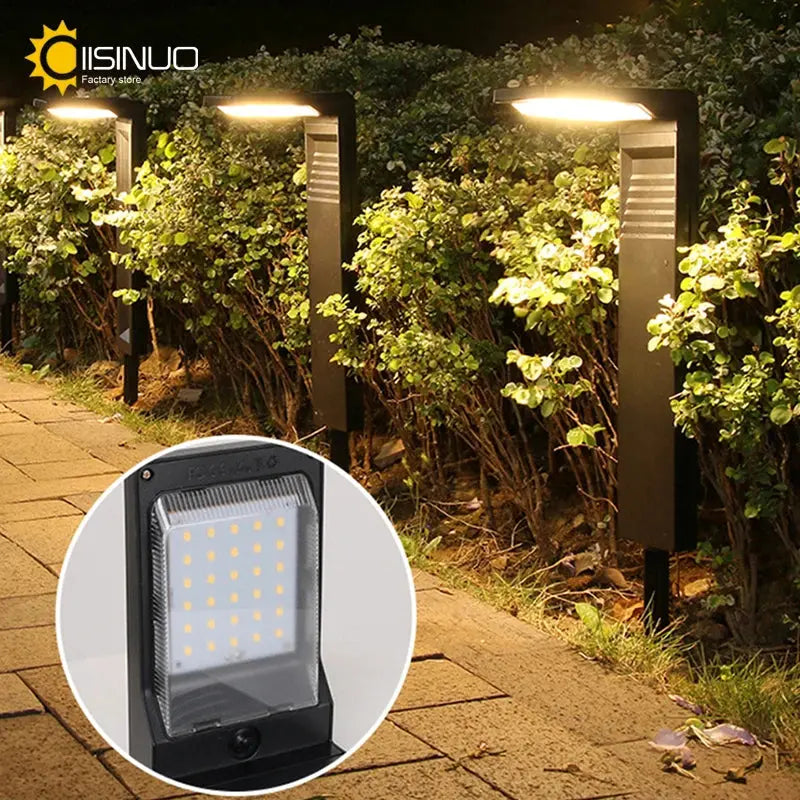 Super Bright Solar Pathway Lights Waterproof Lights LED Landscape Lightings for Yard Lawn Patio Driveway Sidewalk Walkway Garden tableandwalllamps