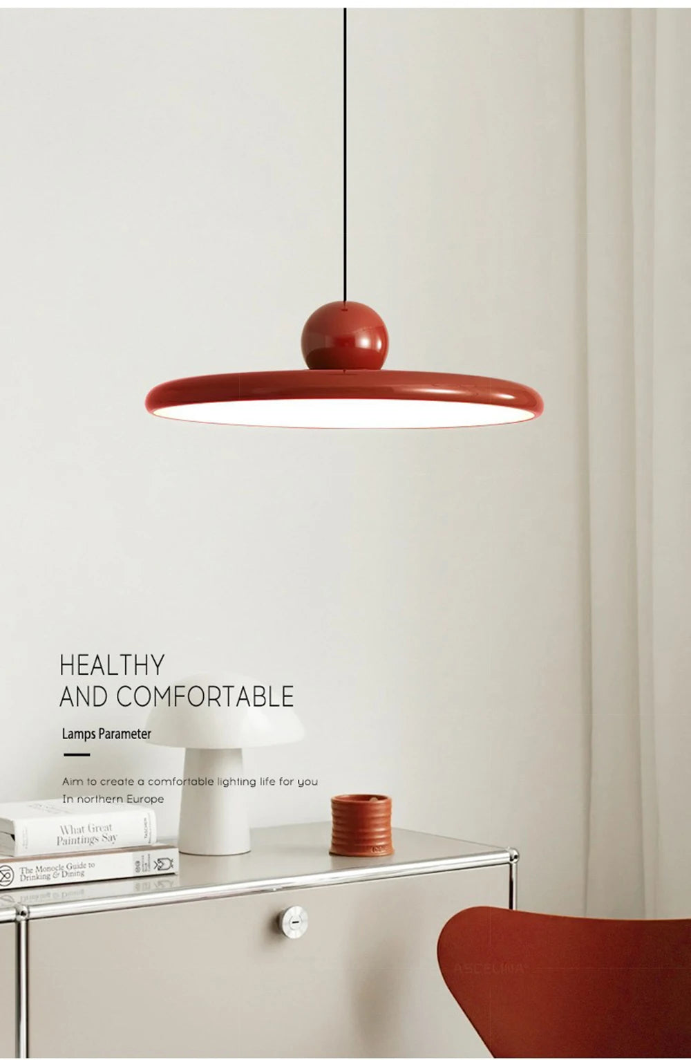 Nordic Pendant Light Macaron Iron Home Decoration Hanging Lamp Restaurant Living Room Bedroom Indoor LED Illumination Chandelier