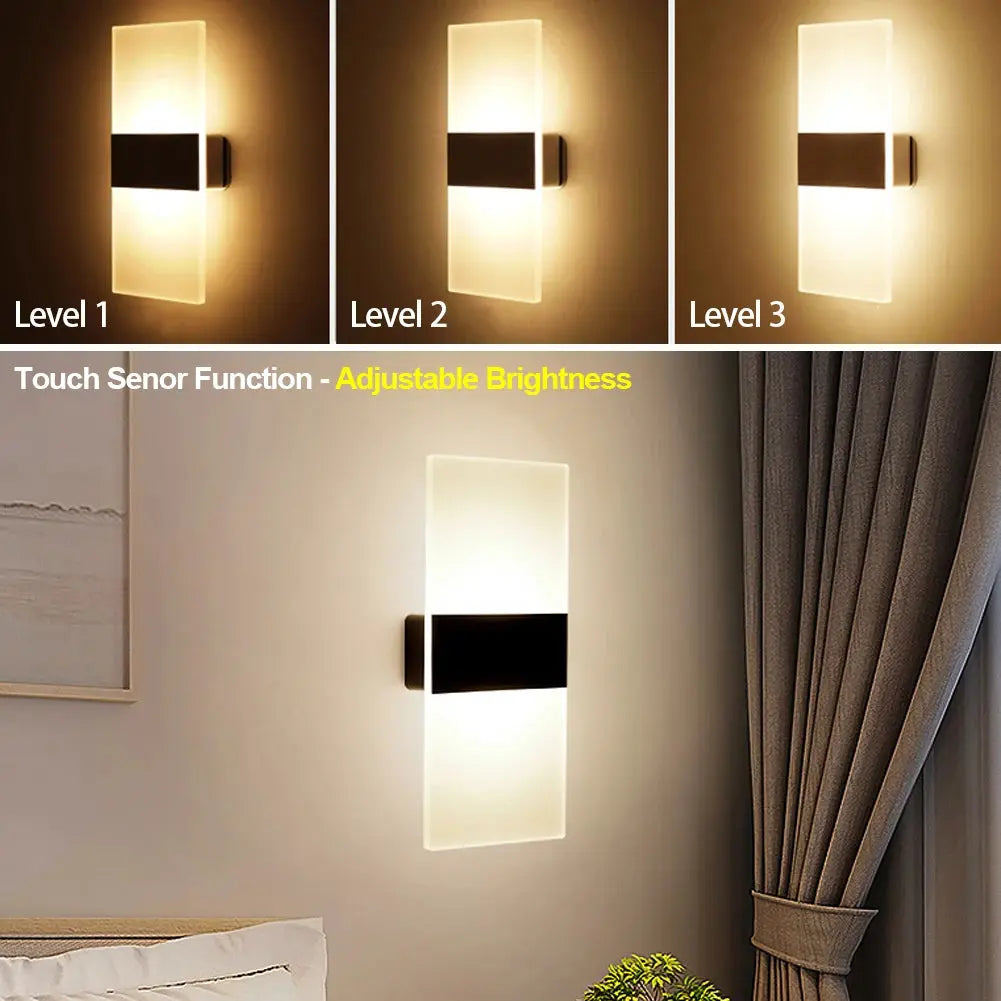 Living Room Sconce Wall Light USB Rechargeable Indoor Motion Sensor Lighting Bedroom Bedside Lamp Corridor Stairway Decor Lights tableandwalllamps