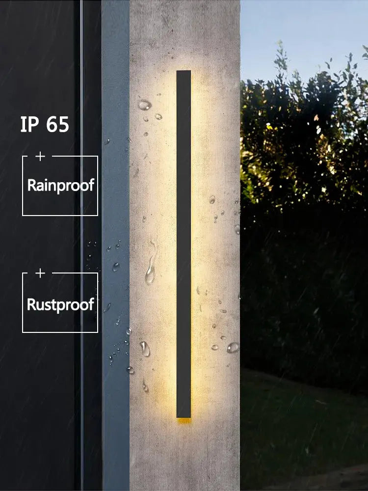 Waterproof Wall Light Outdoor Garden Wall lamps LED Lights Modern Nordic  Living Room TV Background IP65 110/220v Wall washer tableandwalllamps