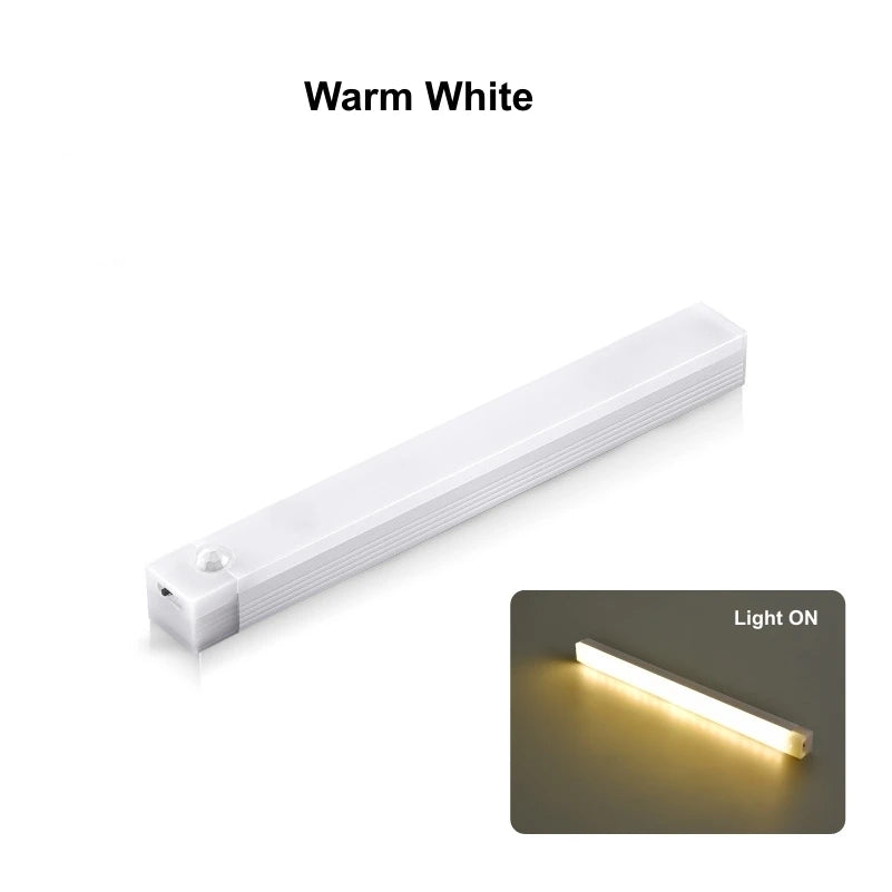 Night Light Motion Sensor Wireless LED Lamp Type C Rechargeable Light for Kitchen Staircase Aisle Bedroom Garden Drawing Office tableandwalllamps