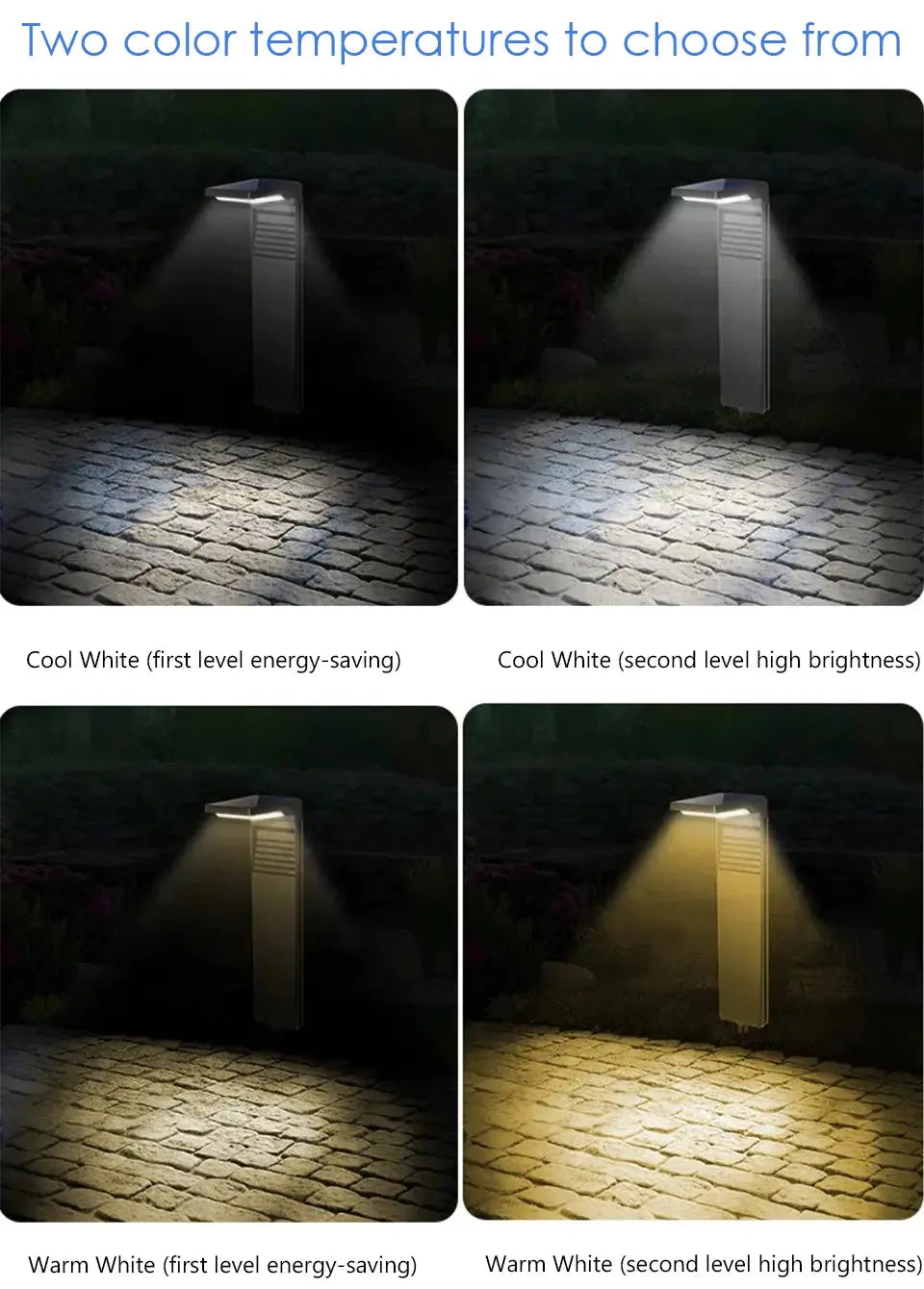 Super Bright Solar Pathway Lights Waterproof Lights LED Landscape Lightings for Yard Lawn Patio Driveway Sidewalk Walkway Garden tableandwalllamps