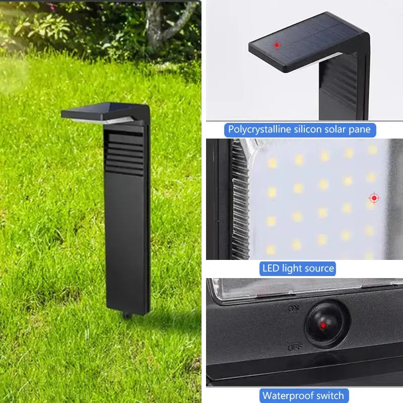 Super Bright Solar Pathway Lights Waterproof Lights LED Landscape Lightings for Yard Lawn Patio Driveway Sidewalk Walkway Garden tableandwalllamps