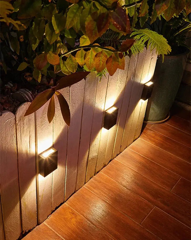 1~8PCs Wall Solar Light Waterproof Garden Solar LED Light for Outdoor Lighting Street Lamp Home Balcony Porch Yard Decoration tableandwalllamps