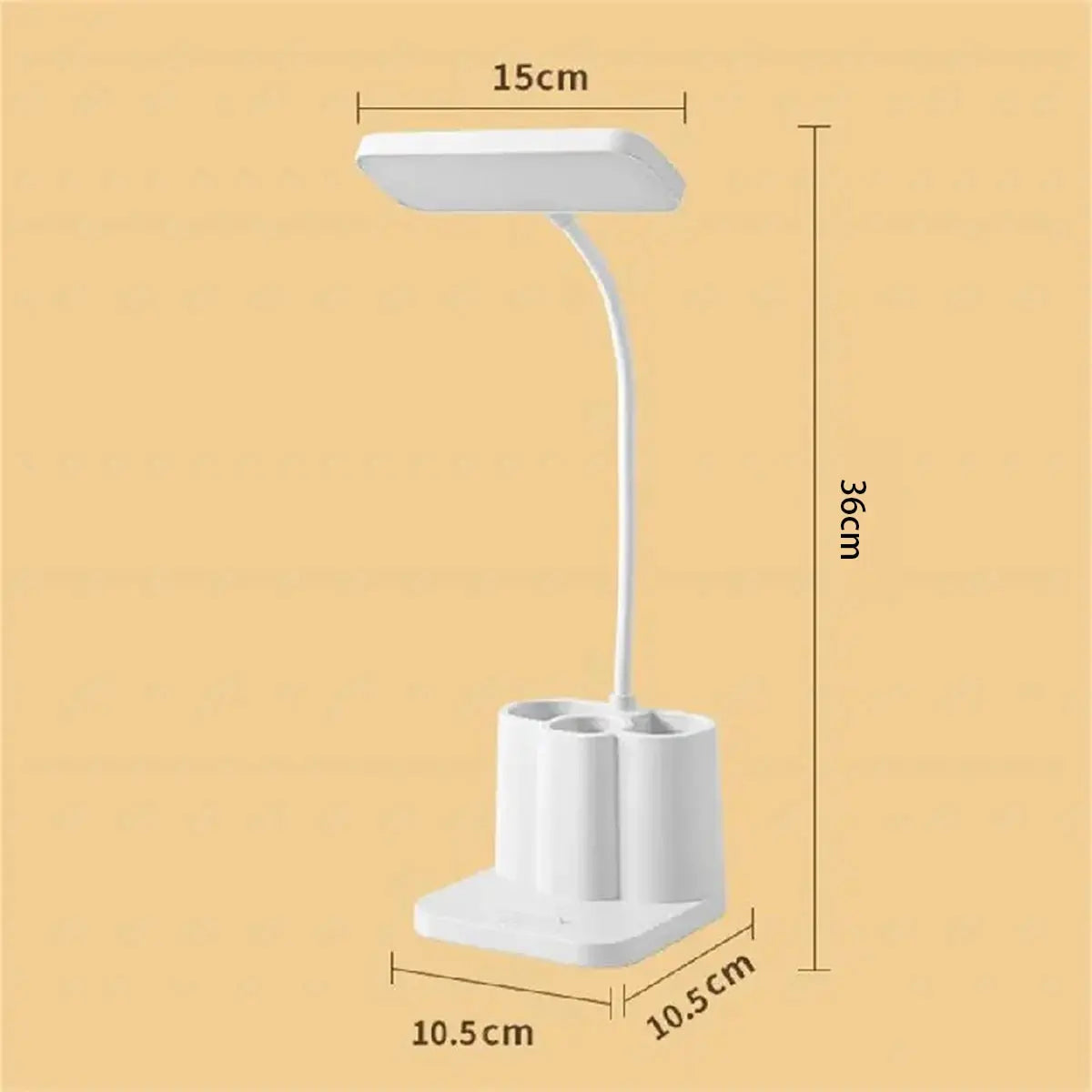 USB Rechargeable Table Lamp Learning Dormitory Bedroom Bedside LED Night Light Eye Protection 3 Levels Dimmable Touch Desk Lamp tableandwalllamps