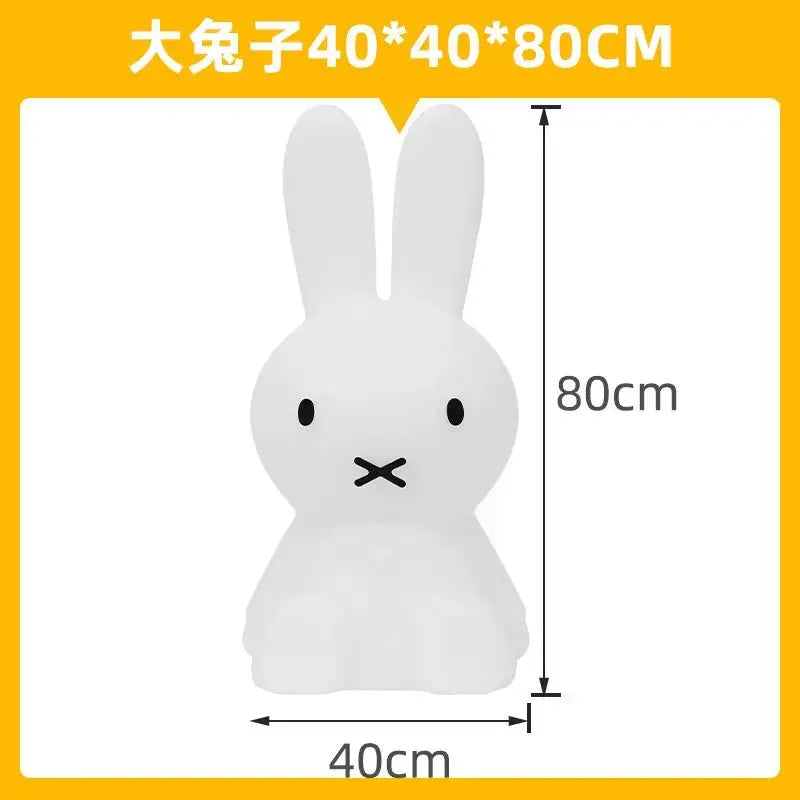 Hot Creative Rabbit Bears Bedroom Bedhead Nightlight Ins Rechargeable Table Lamp Bedroom Children Bedside Lamp Christmas Gifts tableandwalllamps