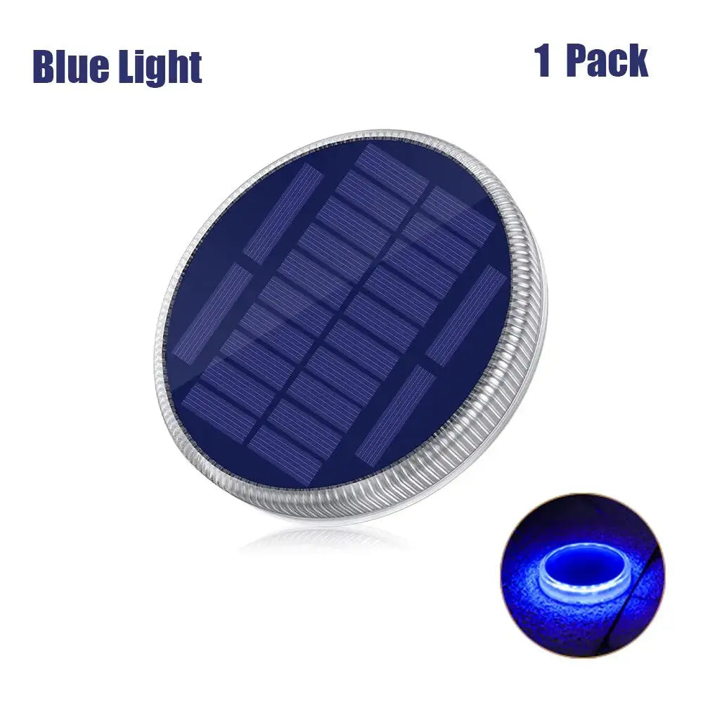 30/24 LEDs Solar Power Step Light Outdoor Garden Solar Underground Light Solar Deck Light for Stair Dock Patio Pathway Driveway tableandwalllamps