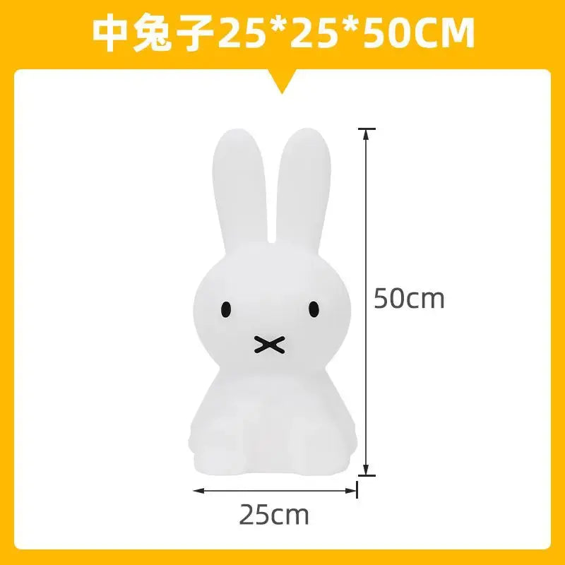 Hot Creative Rabbit Bears Bedroom Bedhead Nightlight Ins Rechargeable Table Lamp Bedroom Children Bedside Lamp Christmas Gifts tableandwalllamps