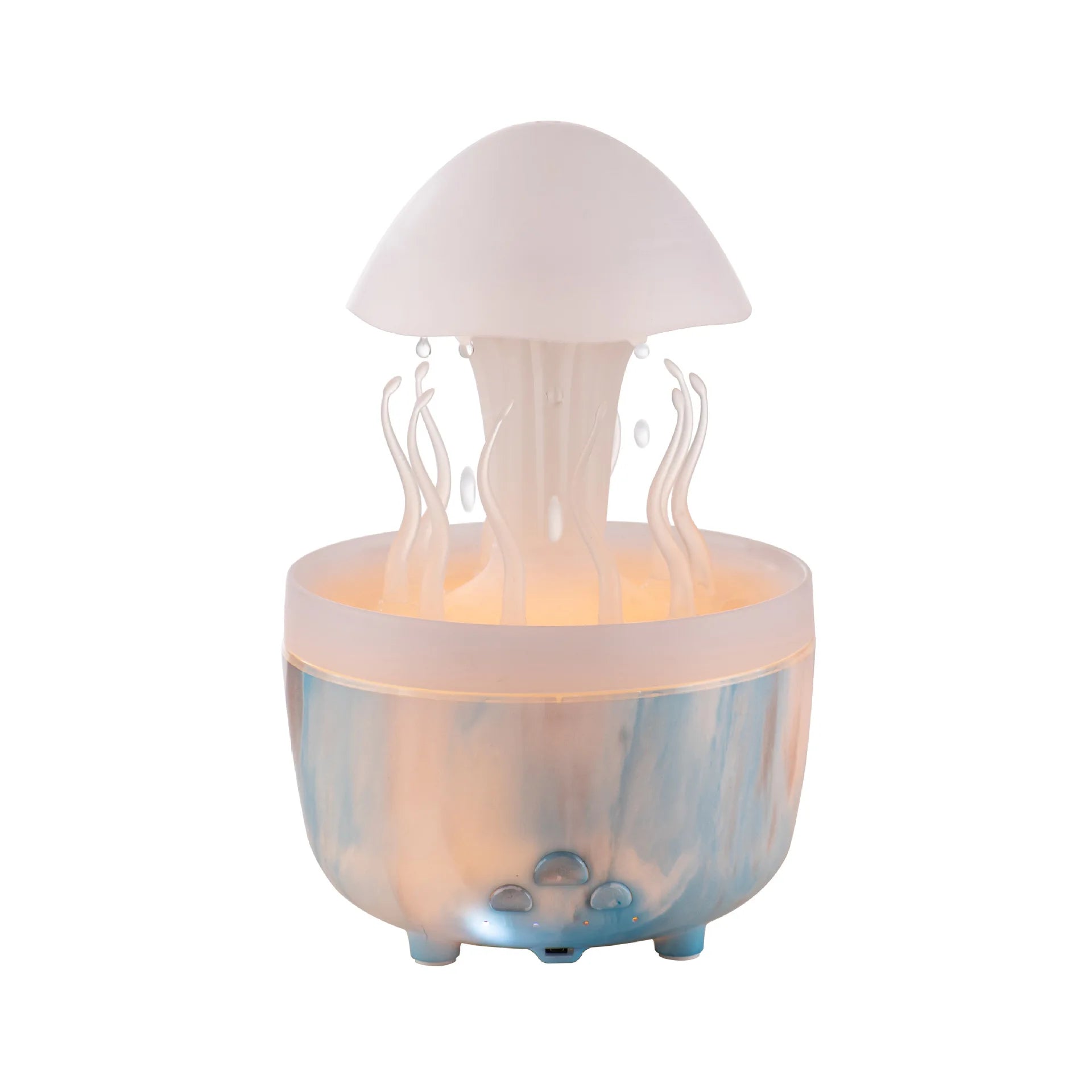 Remote Control Electric Air Humidifier Simulated Swinging Jellyfish Atmosphere Fragrance Diffuser Aroma Machine Humidifiers tableandwalllamps