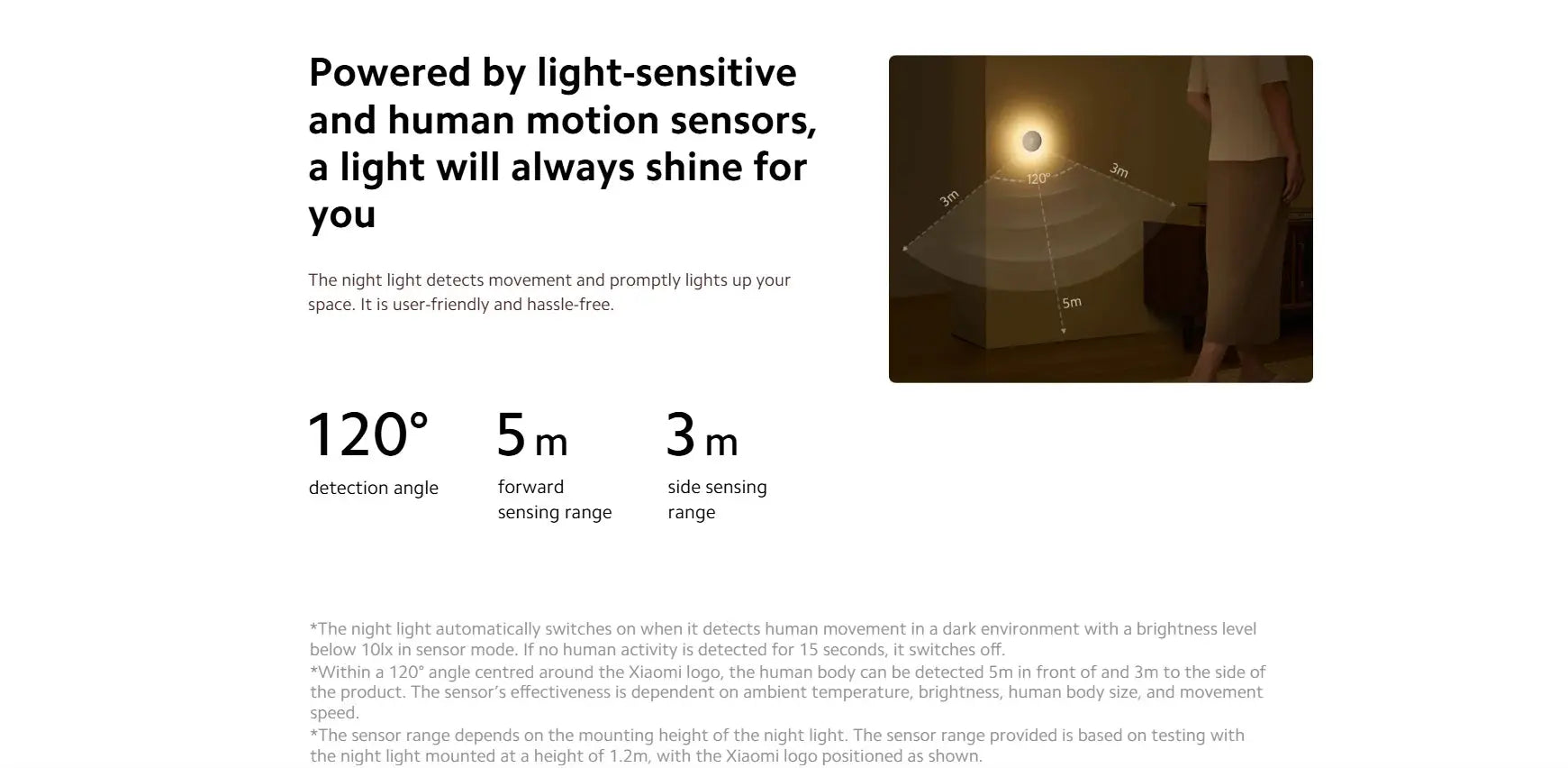 New Xiaomi Mi Home Night Light 3 Adjustable Brightness Infrared Intelligent Human Light Sensor Magnetic Base Bedroom Night Light tableandwalllamps