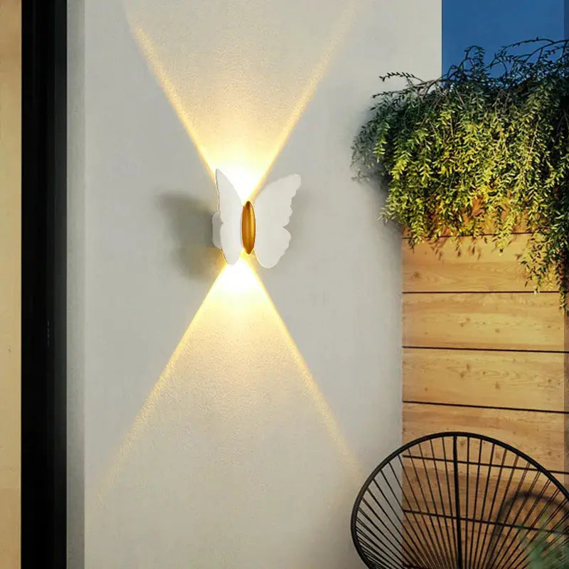 Outdoor Waterproof Wall Lamp, Butterfly Washing Wall Lamp, Minimalist Modern Staircase, Corridor Wall Lamp, tableandwalllamps