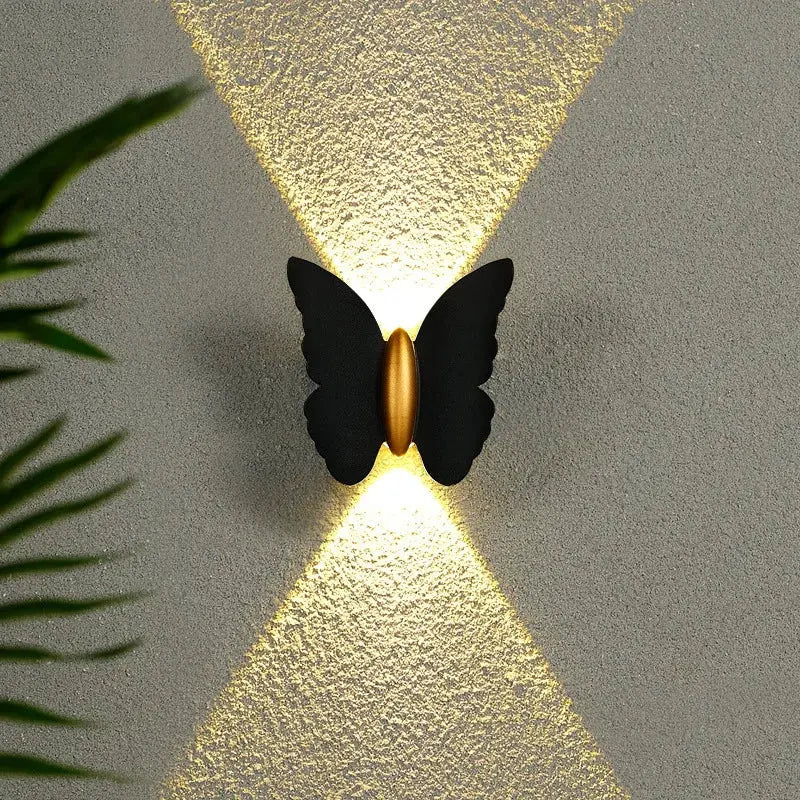 Outdoor Waterproof Wall Lamp, Butterfly Washing Wall Lamp, Minimalist Modern Staircase, Corridor Wall Lamp, tableandwalllamps