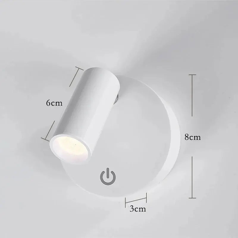 LED Wall Lamp Touch & Remote Control Rechargeable Wall Lamp Battery Powered LED Cordless Wall Sconces Light With USB Charging tableandwalllamps