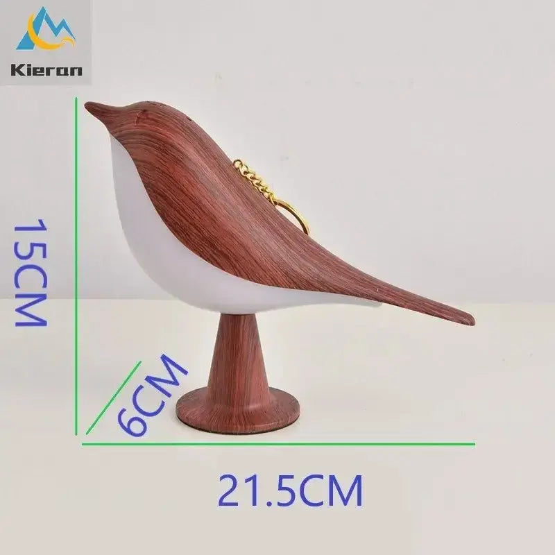 Modern Simple Magpie Led Desk Light Bedroom Study Bedside Lamp Living Room Decorate Touch Bird Floor Lamps Car Aromatherapy Lamp tableandwalllamps