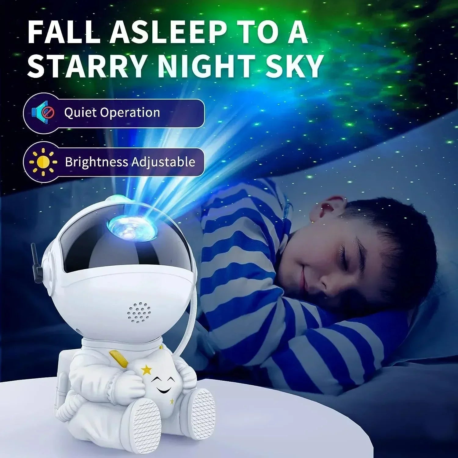 Star Projector Galaxy Night Light Astronaut Space Projector Starry Nebula Ceiling LED Lamp for Bedroom Home Decorative kids gift tableandwalllamps