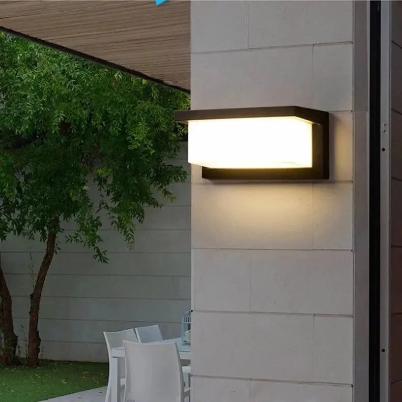 LED Wall Lamp Light AC85-265V 16W Motion Radar Sensor Cold White Warm White ABS Waterproof Modern For Indoor Outdoor Home Decor tableandwalllamps