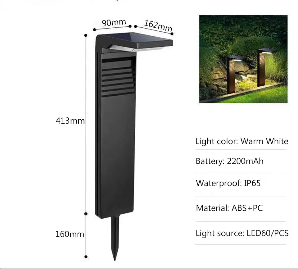 Super Bright Solar Pathway Lights Waterproof Lights LED Landscape Lightings for Yard Lawn Patio Driveway Sidewalk Walkway Garden tableandwalllamps