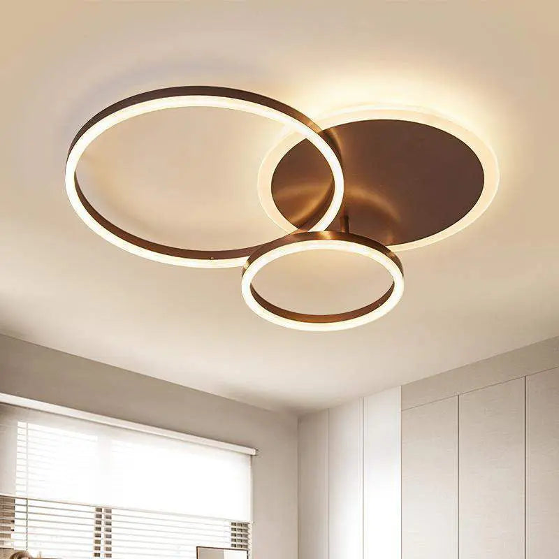 Round Ceiling Lamp In Living Room Modern Simple And Creative Personality tableandwalllamps