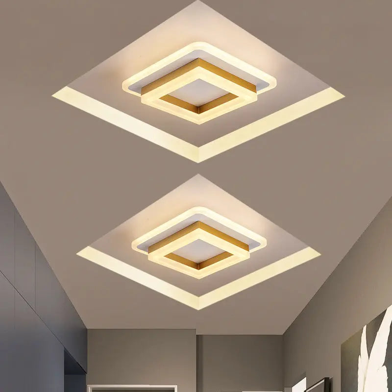 Simple LED Corridor Aisle Hallway Living Room Entrance Balcony Ceiling Light tableandwalllamps