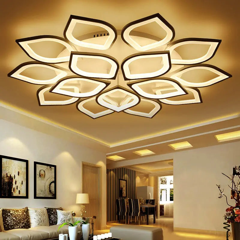 Personalized Art Master Bedroom Floral Atmospheric Lamp tableandwalllamps